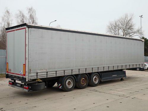 Schwarzmüller J-SERIE, STANDARD, ZVEDACÍ NÁPRAVA, NÁPRAVY SAF, HLINÍKOVÉ BOČNICE