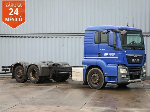 MAN TGS 26.500, 6x2, EURO 6, SPACÍ KABINA, ZVEDACÍ NÁPRAVA, VELMI DOBRÝ STAV, SERVISOVÁNO