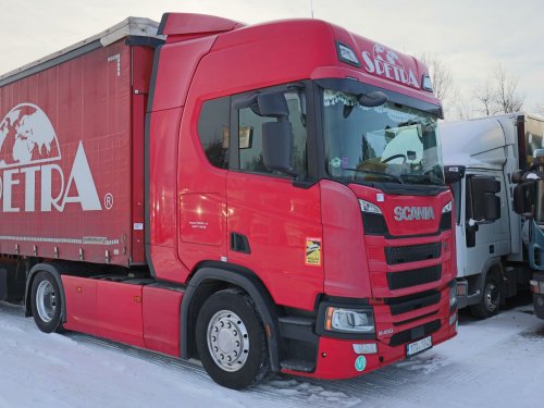 Scania R450, EURO 6, STANDARD, RETARDÉR, NEZÁVISLÁ KLIMATIZACE, HLINÍKOVÁ KOLA ALCOA, PRAVIDELNÝ SERVIS SCANIA