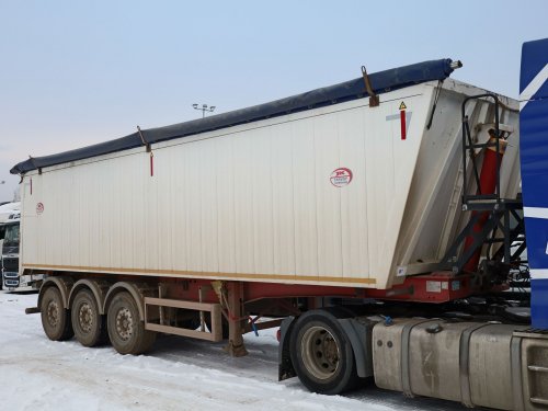 Reisch RHKS-3-AG09, 50 CBM, HLINÍKOVÝ, KRYCÍ PLACHTA, NÁPRAVY SAF 8 TUN, ZVEDACÍ NÁPRAVA, KOTOUČOVÉ BRZDY, ALU KOLA