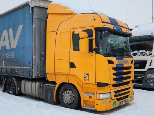 Scania R450,  LOW DECK, EURO 6, RETARDÉR, AUTOMAT, NASTAVITELNÁ TOČNA