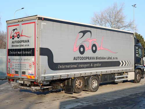 Mercedes-Benz ACTROS 2540,  6x2, EURO 6, SKLÁDACÍ HYDRAULICKÉ ČELO ZEPRO, 23 PALET, AUTOMAT, ZVEDACÍ NÁPRAVA