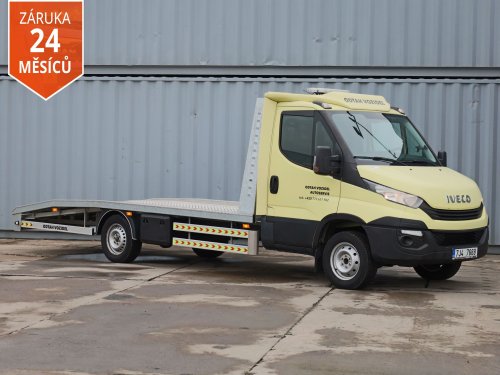 Iveco DAILY 35S12, EURO 6, 3 MÍSTA, NOVÁ HLINÍKOVÁ NÁSTAVBA, NOVÝ NAVIJÁK NA DÁLKOVÉ OVLÁDÁNÍ