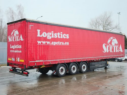 Schwarzmüller SPA 3/E,  STANDARD, 36 TUN, 34 PALET, TŘÍSTRANNÁ SHRNOVACÍ PLACHTA XL, PŘÍZDVIH STŘECHY, HLINÍKOVÉ BOČNICE