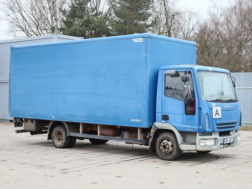 Iveco EUROCARGO ML 75E15, HYDRAULICKÉ ČELO SÖRENSEN, ADR, 14 PALET