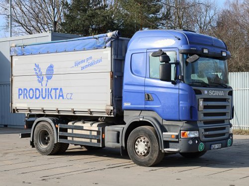 Scania R480, EURO 5, 18 TUN, NÁSTAVBA SCHWARZMÜLLER, 23 CBM, TŘÍSTRANNÉ SKLÁPĚNÍ, KRYCÍ PLACHTA, RETARDÉR, AD