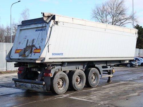 Schmitz SKI 24, 40 CBM, KRYCÍ PLACHTA, NOVÁ STK, ZVEDACÍ NÁPRAVA
