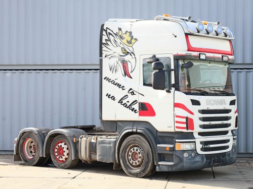 Scania R 440, EURO 6, STANDARD, 6x2, TOP LINE, OPTICRUISE, ZVEDACÍ NATÁČECÍ NÁPRAVA