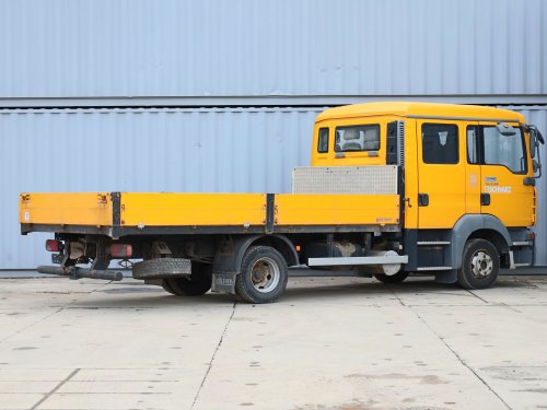 MAN TGL 8.180, DVOJITÁ KABINA 7 MÍST, NOVÁ STK, VELMI DOBRÝ STAV