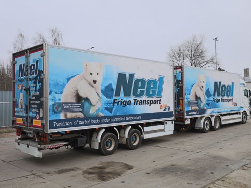 MAN TGA 26.440+ PŘÍVĚS MEUSBURGER, MRAZÍRENSKÁ PRŮJEZDNÁ SOUPRAVA, DVOUTEPLOTNÍ