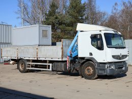 Renault PREMIUM DXI D 320.18, 18 TUN, ODJÍMATELNÉ HLINÍKOVÉ BOČNICE, HYDRAULICKÁ RUKA ATLAS