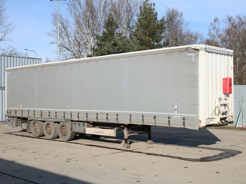 Krone SD, STANDARD, TŘÍSTRANNÁ SHRNOVACÍ PLACHTA, ZVEDACÍ NÁPRAVA