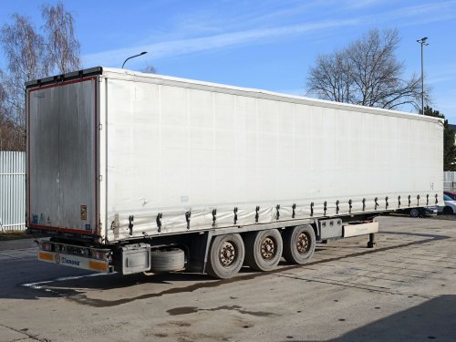 Krone SD, STANDARD, TŘÍSTRANNÁ SHRNOVACÍ PLACHTA, ZVEDACÍ NÁPRAVA