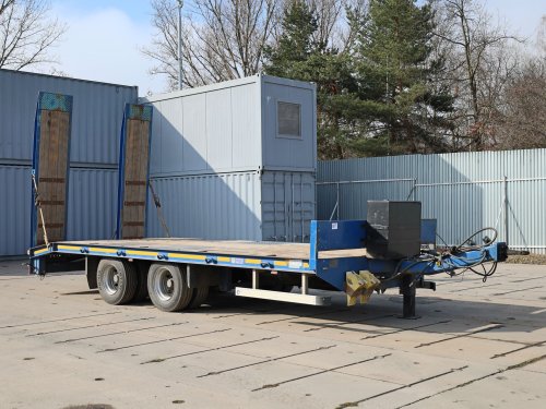 Ostatní ZRŮST ZPT 20, 19 TUN, DVOUMONTÁŽ, NÁPRAVY BPW, OKO 50mm, KOTVÍCÍ OKA, VELMI DOBRÝ STAV