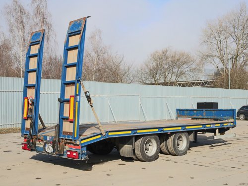 Ostatní ZRŮST ZPT 20, 19 TUN, DVOUMONTÁŽ, NÁPRAVY BPW, OKO 50mm, KOTVÍCÍ OKA, VELMI DOBRÝ STAV