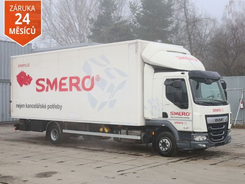 DAF LF 260, 12 TUN, EURO 6, HYDRAULICKÉ ČELO DHOLLANDIA, 18 PALET, PRAVIDELNĚ SERVISOVÁNO, VELMI DOBRÝ STAV