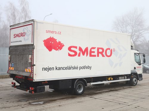 DAF LF 260, 12 TUN, EURO 6, HYDRAULICKÉ ČELO DHOLLANDIA, 18 PALET, PRAVIDELNĚ SERVISOVÁNO, VELMI DOBRÝ STAV