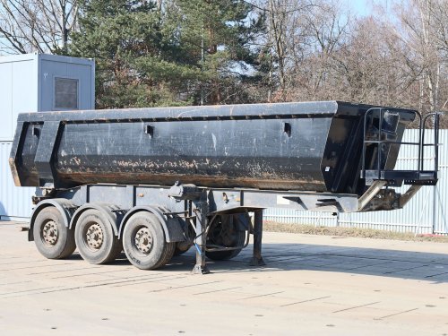 Schwarzmüller  KIS-3/E, HARDOX, 24 CBM, DVĚ ZVEDACÍ NÁPRAVY