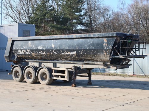 Schwarzmüller  KIS-3/E, HARDOX, 24 CBM, DVĚ ZVEDACÍ NÁPRAVY