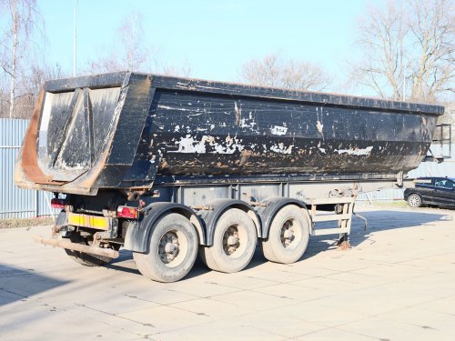 Panav NS1-39, HARDOX, 28 CBM, ZVEDACÍ NÁPRAVA