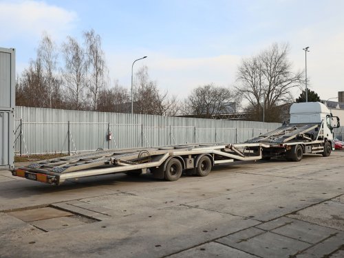 Iveco EUROCARGO 150E320, EURO 6, 15 TUN, HYDRAULIKA NA DO, ZESÍLENÉ NÁPRAVY+ PŘÍVĚS, 14 TUN