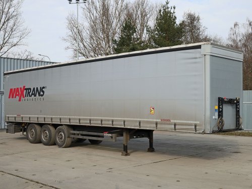 Kögel SN 24, STANDARD, 36 TUN, 33 PALET, PŘÍZDVIH STŘECHY, ZVEDACÍ NÁPRAVA