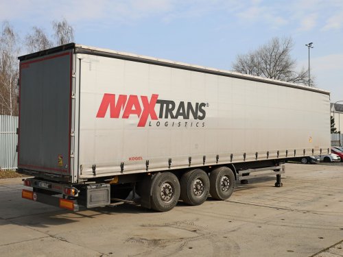 Kögel SN 24, STANDARD, 36 TUN, 33 PALET, PŘÍZDVIH STŘECHY, ZVEDACÍ NÁPRAVA