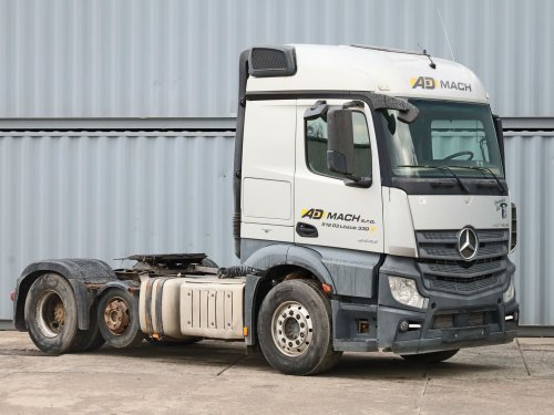 Mercedes-Benz Actros 2443, 6x2, GIGA SPACE, STANDARD, EURO 6, HYDRAULIKA, ZVEDACÍ NÁPRAVA
