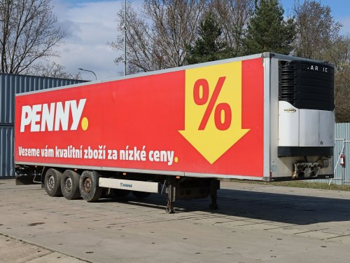 Krone SDR 27, CARRIER MAXIMA I300 ( DO -30°C ), TISKÁRNA, ZVEDACÍ NÁPRAVA