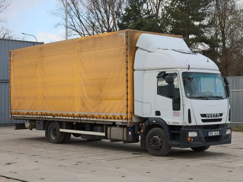 Iveco 120E28, EURO 6, TŘÍSTRANNÁ SHRNOVACÍ PLACHTA, 20 PALET, 4x2