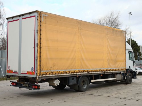 Iveco 120E28, EURO 6, TŘÍSTRANNÁ SHRNOVACÍ PLACHTA, 20 PALET, 4x2
