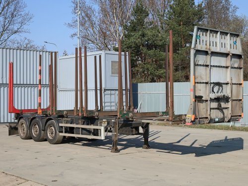 Svan NCH303, 42 TUN, DVĚ ZVEDACÍ NÁPRAVY, NÁPRAVY BPW, KOTOUČOVÉ BRZDY, NOVÁ STK