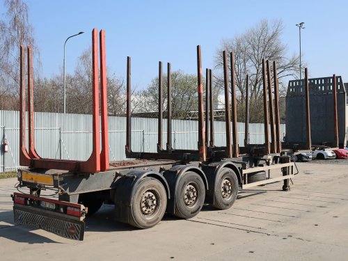 Svan NCH303, 42 TUN, DVĚ ZVEDACÍ NÁPRAVY, NÁPRAVY BPW, KOTOUČOVÉ BRZDY, NOVÁ STK