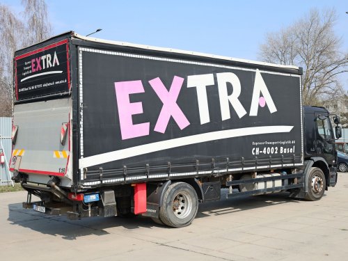 Volvo FE 320, ŠESTIVÁLEC, EURO 5, HYDRAULICKÉ ČELO DAUTEL (1500 KG), DVOUSTRANNÁ SHRNOVACÍ PLACHTA, 18 PALET