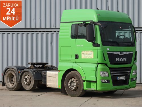 MAN TGX 24.500, 6X2, EURO 6, 24 TUN, STANDARD, ZVEDACÍ NÁPRAVA, HYDRAULIKA PRO SKLÁPĚNÍ, INTARDÉR