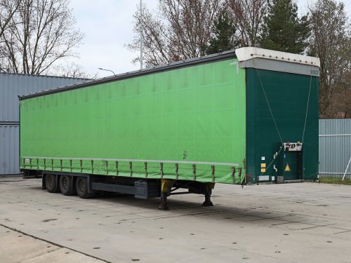 Schmitz SCB S3T, LOW DECK, 36 TUN, 34 PALET, TŘÍSTRANNÁ SHRNOVACÍ PLACHTA, NÁPRAVY SCHMITZ