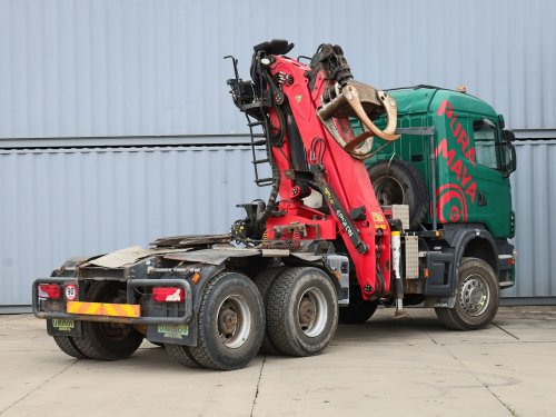 Scania G480, 6x6, EURO 5, 26 TUN, HYDRAULICKÁ RUKA PALFINGER EPSILON Q180Z96 (MAX 18 M, MAX 5980 KG)