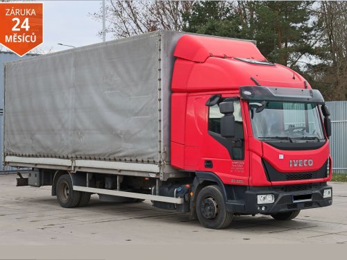 Iveco EUROCARGO 120EL, EURO 6, 12 TUN,HLINÍKOVÉ BOČNICE, PRAVIDELNÝ SERVIS 