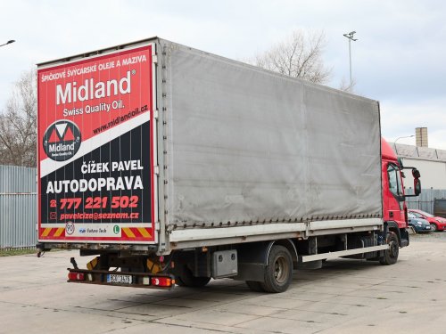 Iveco EUROCARGO 120EL, EURO 6, 12 TUN,HLINÍKOVÉ BOČNICE, PRAVIDELNÝ SERVIS 