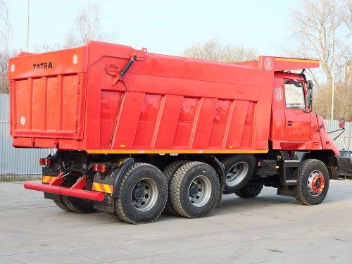 Tatra JAMAL 163-360, 6x6, HARDOX, DUMPER, 13 CBM, VYHŘÍVANÁ NÁSTAVBA, PŘETĚSNĚNÝ MOTOR, PŘETĚSNĚNÁ HYDRAULIKA