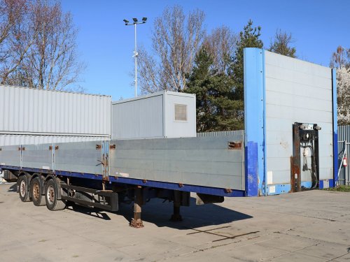 Schwarzmüller SPA 3/E STANDARD, VYSOKÉ ODJÍMATELNÉ BOČNICE, NATÁČECÍ ZADNÍ NÁPRAVA, SAF NÁPRAVY