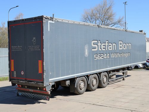 Kempf SKM 35/3, POSUVKA, STANDARD, 98 CBM, ZVEDACÍ NÁPRAVA, KRYCÍ PLACHTA