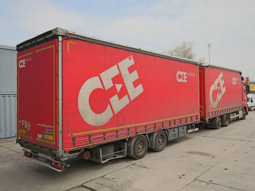 Mercedes-Benz ACTROS 2545+PŘÍVĚS PANAV, TANDEMOVÁ PRŮJEZDNÁ SOUPRAVA, 6X2, 38 PALET, EURO 6, DVOUÚROVŇOVÝ PŘÍZDVIH STŘECHY, ZVED