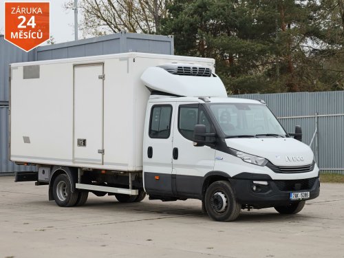 Iveco DAILY 70C18, EURO 6, MOTOCLIMA, TAŽNÉ ZAŘÍZENÍ, ZÁSUVKA 380 VOLTŮ
