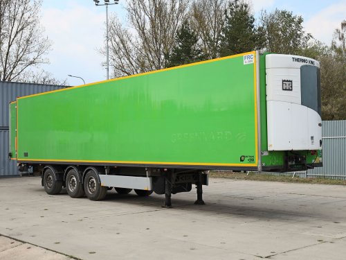 Ostatní VAN ECK UT-3BI, MRAZÍRENSKÝ NÁVĚS, TERMO KING SL300X, 380 V, 18.086 MH, NATÁČECÍ NÁPRAVA, NÁPRAVY SAF