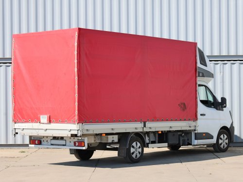 Renault MASTER, EURO 6, 10 PALET, 3,5 TUNY, SPACÍ NÁSTAVBA, PRAVIDELNÝ SERVIS RENAULT, SHRNOVACÍ PLACHTA