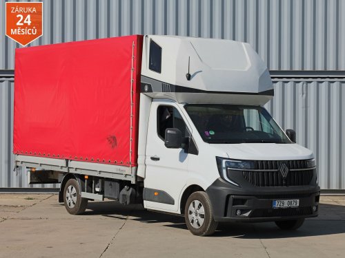 Renault MASTER, EURO 6, 10 PALET, 3,5 TUNY, SPACÍ NÁSTAVBA, PRAVIDELNÝ SERVIS RENAULT, SHRNOVACÍ PLACHTA