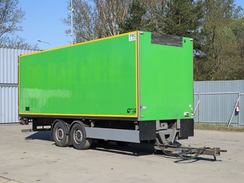 Ostatní VAN ECK UM-21, MRAZÍRENSKÝ PŘÍVĚS, TERMOKING UT-1200, 20 PALET, 18 TUN, NÁPRAVY SAF, 16.088 MH, OKO (50 MM)