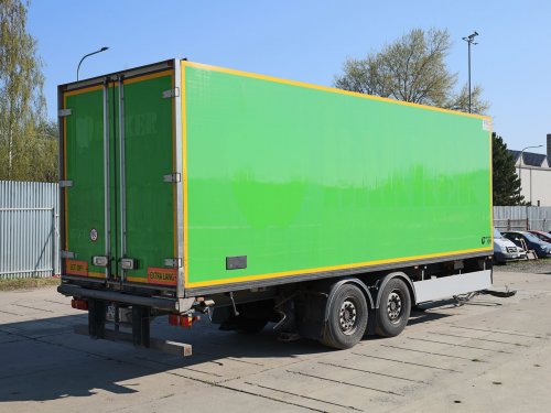 Ostatní VAN ECK UM-21, MRAZÍRENSKÝ PŘÍVĚS, TERMOKING UT-1200, 20 PALET, 18 TUN, NÁPRAVY SAF, 16.088 MH, OKO (50 MM)