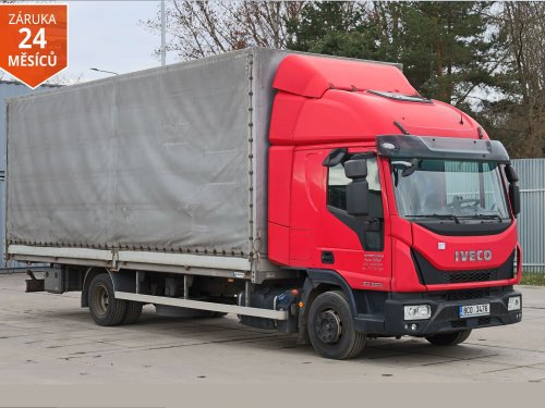 Iveco EUROCARGO 120EL, EURO 6, 12 TUN,HLINÍKOVÉ BOČNICE, PRAVIDELNÝ SERVIS 